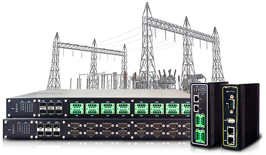 Puertas de enclace para subestaciónes